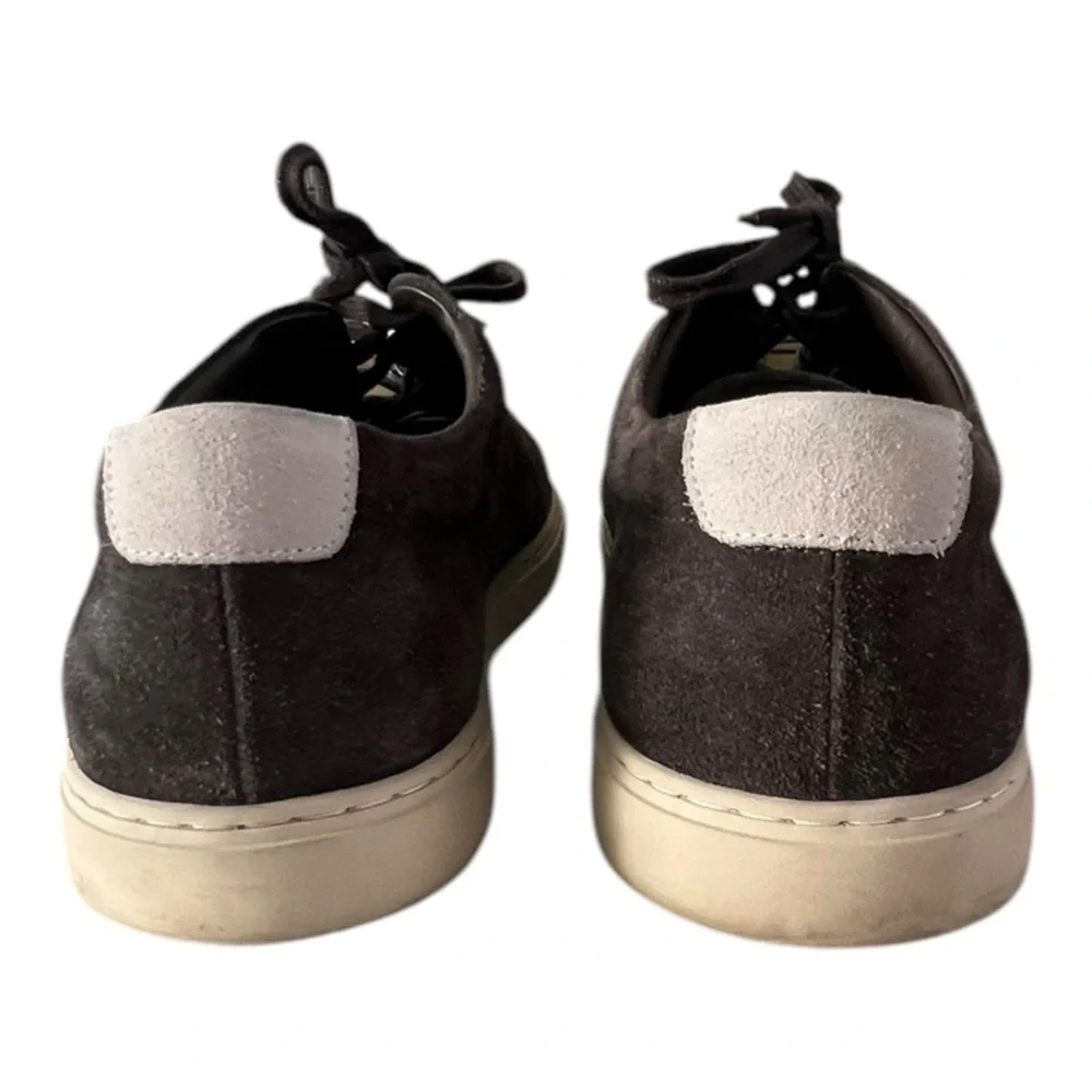 Allen Edmonds Shoes Canal Court Port Washington Sneakers Gray Suede Men Size 10